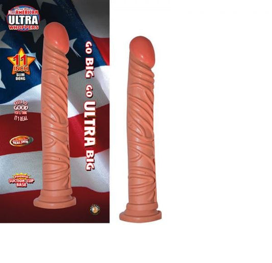 Nasstoys Dildos All American Ultra Whopper 11 Inches Slim Dong Flesh