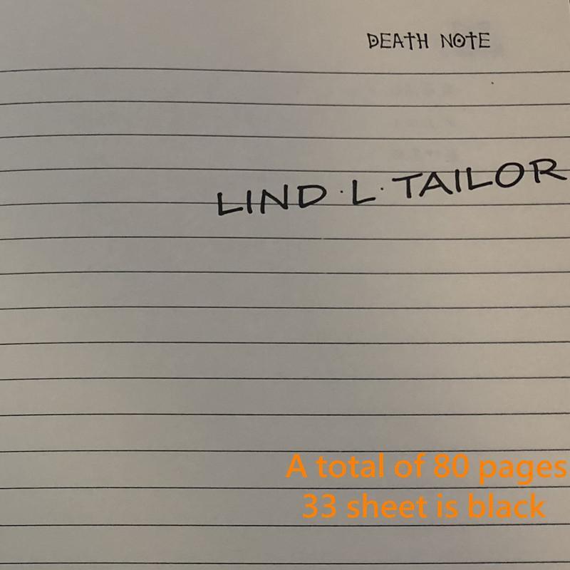 Death Note Journal Notebook