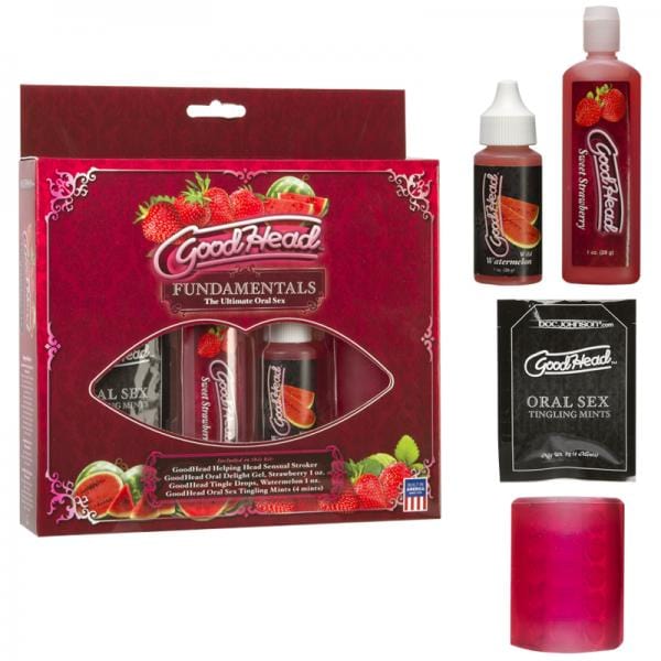 Doc Johnson Lubes & Lotions Goodhead Fundamentals The Ultimate Oral Sex Kit
