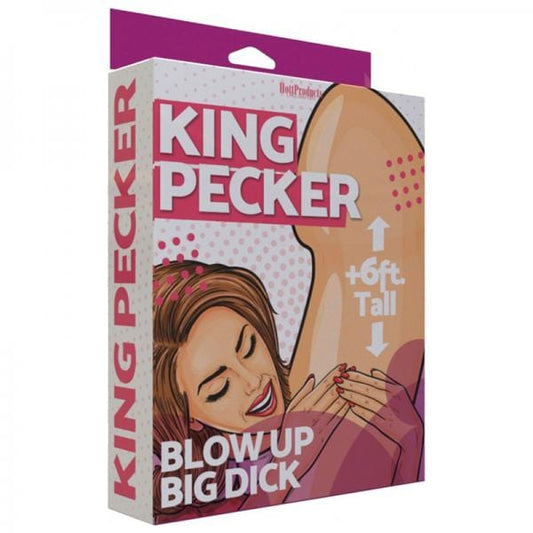 Hott Products Extras King Pecker- 6-foot Giant Inflatable Penis