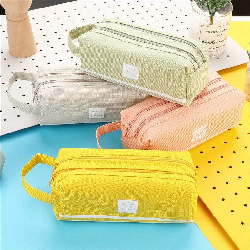 Zipper Pencil Case Pouch Organizer Charming and Convenient – Kinky