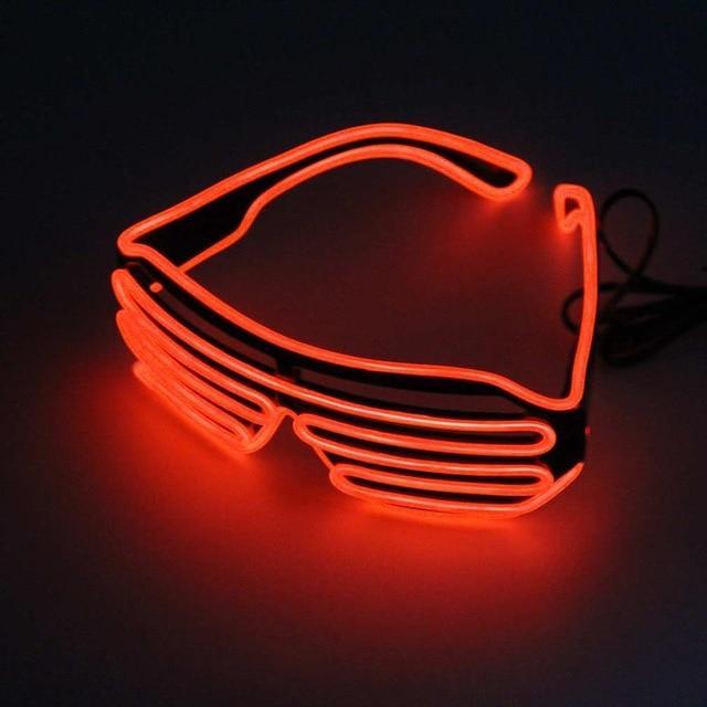 Kinky Cloth accessories Red LED Glasses