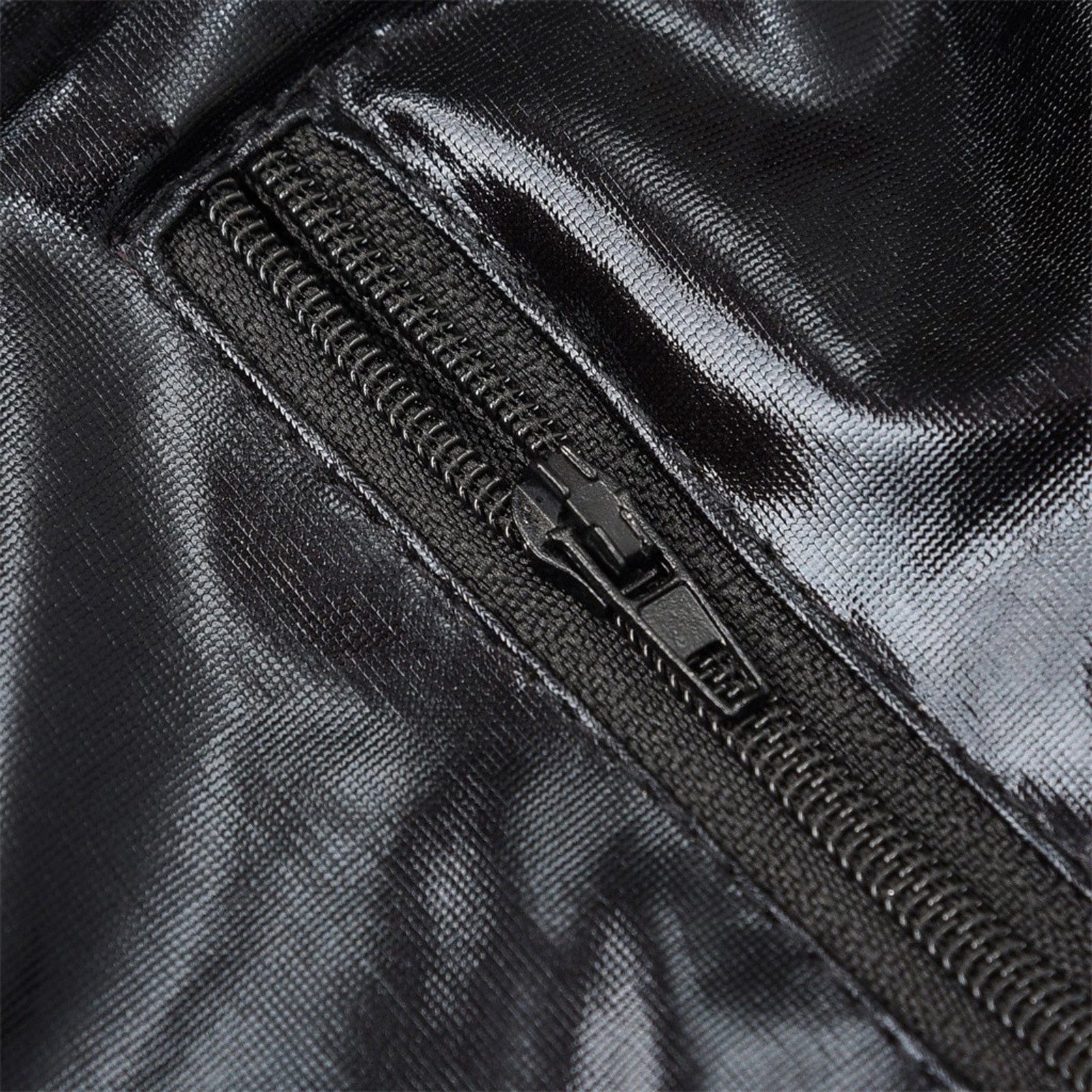 Kinky Cloth One-Piece Crotchless Leather Lingerie