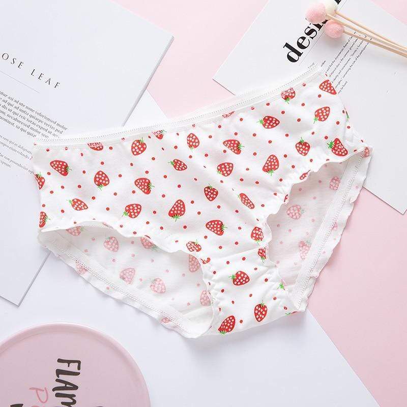Strawberry Print Panties – Kinky Cloth
