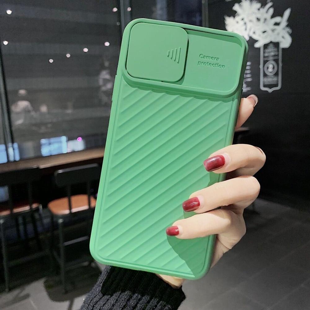 Kinky Cloth 380230 Light Green / For 7 Plus or 8 Plus Streak Texture Camera Protection iPhone Case