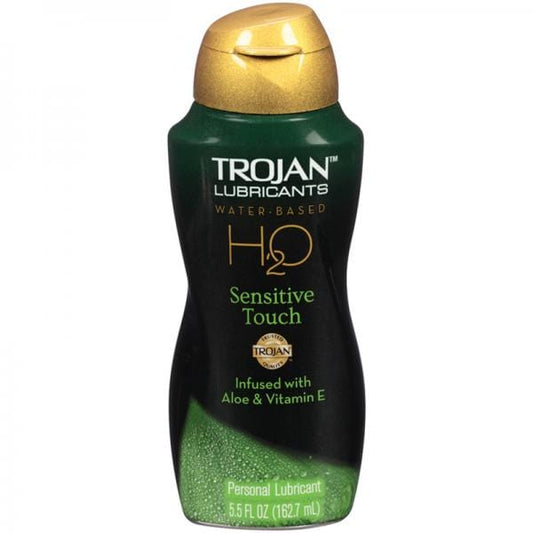Paradise Marketing Lubes & Lotions Trojan Lubricants H2o Sensitive Touch  5.5oz.