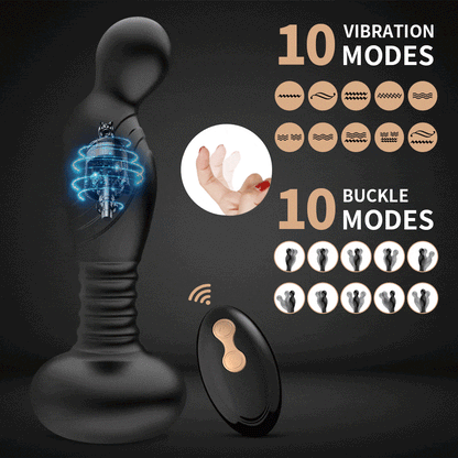 Kinky Cloth Vibrating Prostate Massager