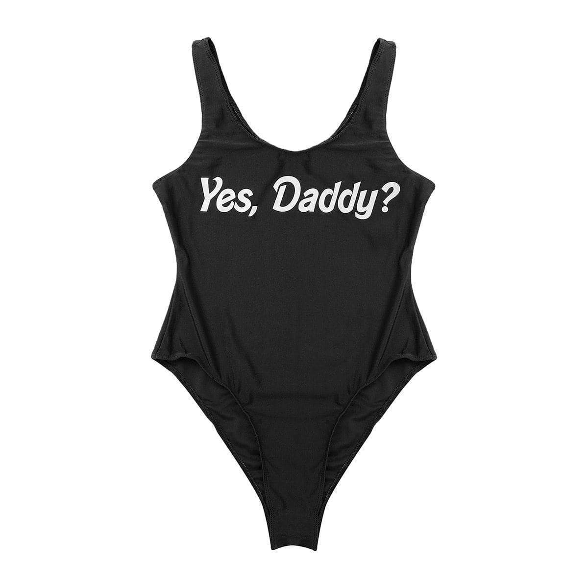 Yes Daddy One Piece Bodysuit