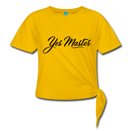 SPOD T-Shirt sun yellow / S Yes Master Knotted T-Shirt