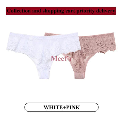 Kinky Cloth Image color 8 / S 2Pcs/Lot Lace Lingerie Panties