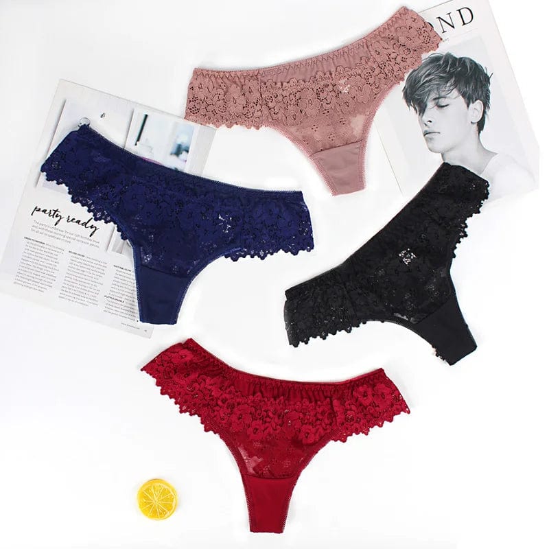 Kinky Cloth 2Pcs/Lot Lace Lingerie Panties