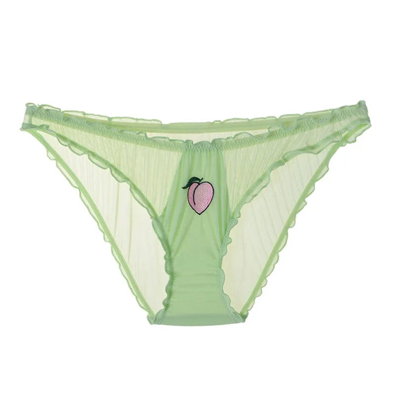 Kinky Cloth 3Pcs/Lot Fruit Embroidery Panties