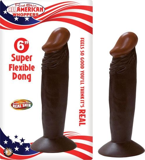 Nasstoys Dildos All American Whopper 6 inches Dong Brown