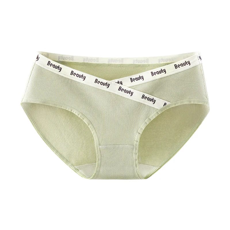 Kinky Cloth Green / M / 1pc Beauty V-shaped Panties