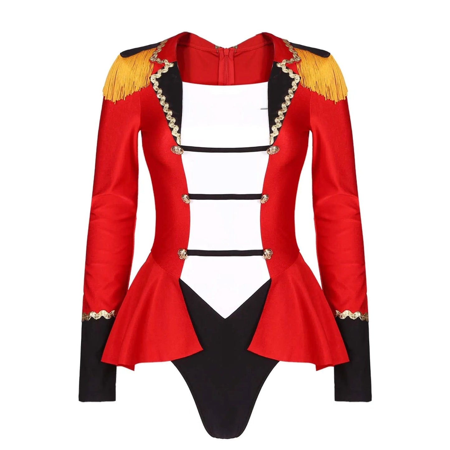 Kinky Cloth Red C / S Circus Ringmaster Outfit Costumes
