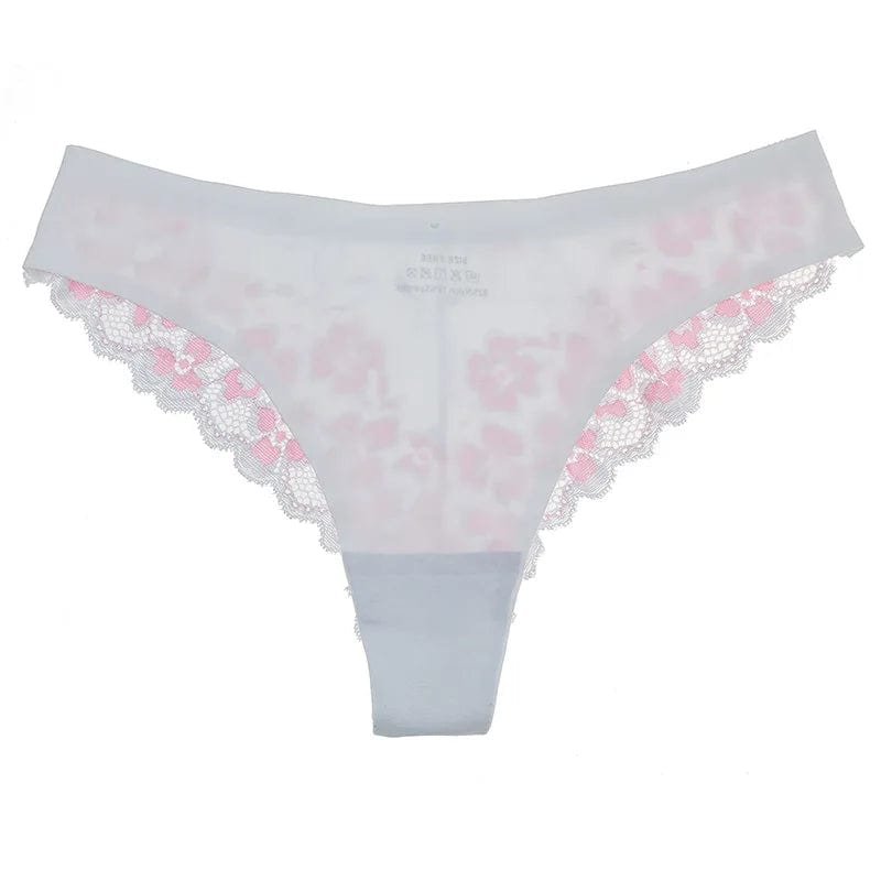 Kinky Cloth Floral Embroidery Lace Panties