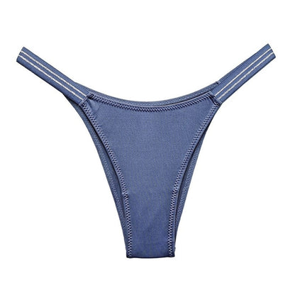 Kinky Cloth Blue / S G String Bikini Underwear