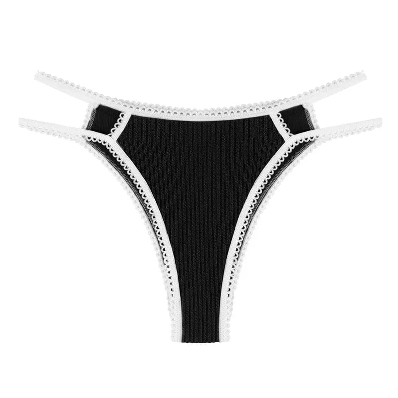 Kinky Cloth Black / XS / 1pc Hollow Out G String Underwear