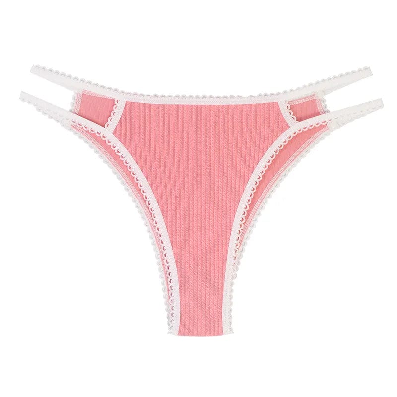 Kinky Cloth Pink / XS / 1pc Hollow Out G String Underwear