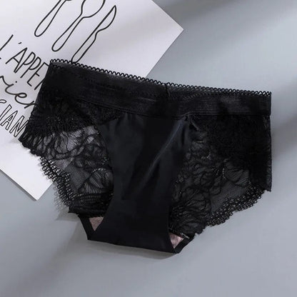 Kinky Cloth black / M / CHINA | 1pc Ice Silk Lace Panty Brief