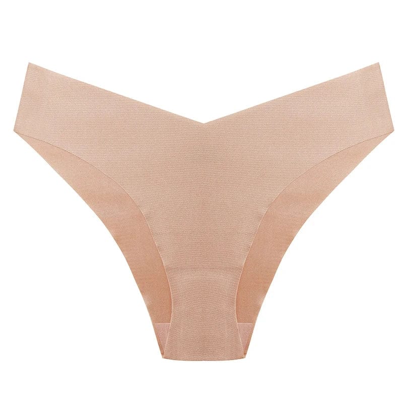 Kinky Cloth Beige / M / CHINA | 1pc Ice Silk Low-waist Underwear