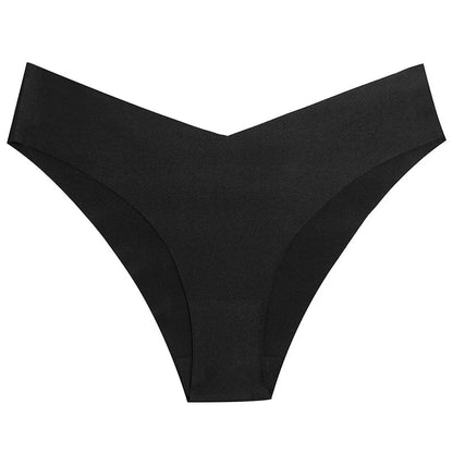 Kinky Cloth black / M / CHINA | 1pc Ice Silk Low-waist Underwear