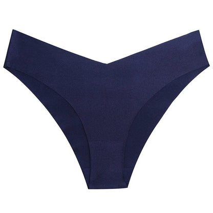 Kinky Cloth Blue / M / CHINA | 1pc Ice Silk Low-Waist Underwear