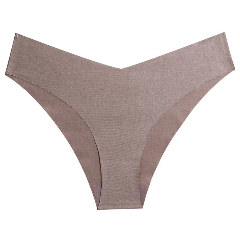 Kinky Cloth Khaki / M / CHINA | 1pc Ice Silk Low-waist Underwear