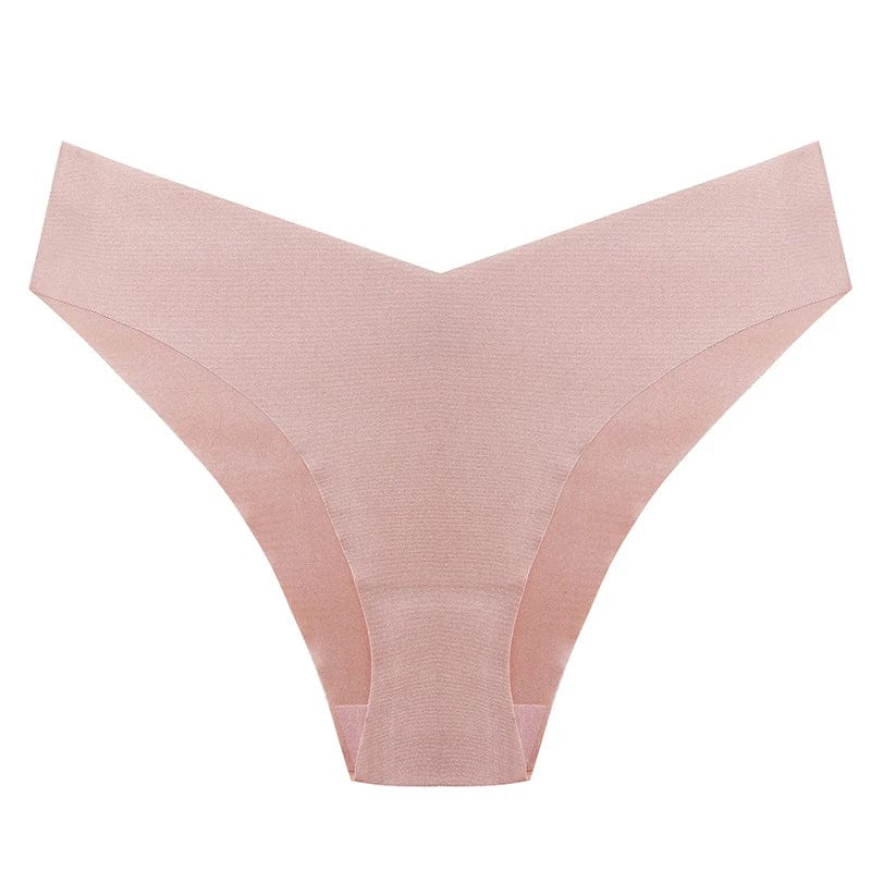 Kinky Cloth Pink / M / CHINA | 1pc Ice Silk Low-waist Underwear