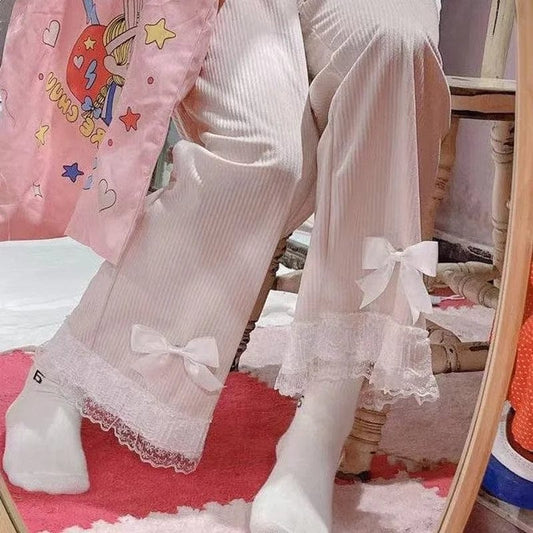 Kinky Cloth Kawaii Bow Lolita Pants