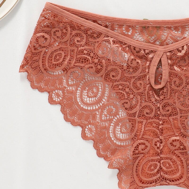 Kinky Cloth Lace Hollow Out Lingerie Panties