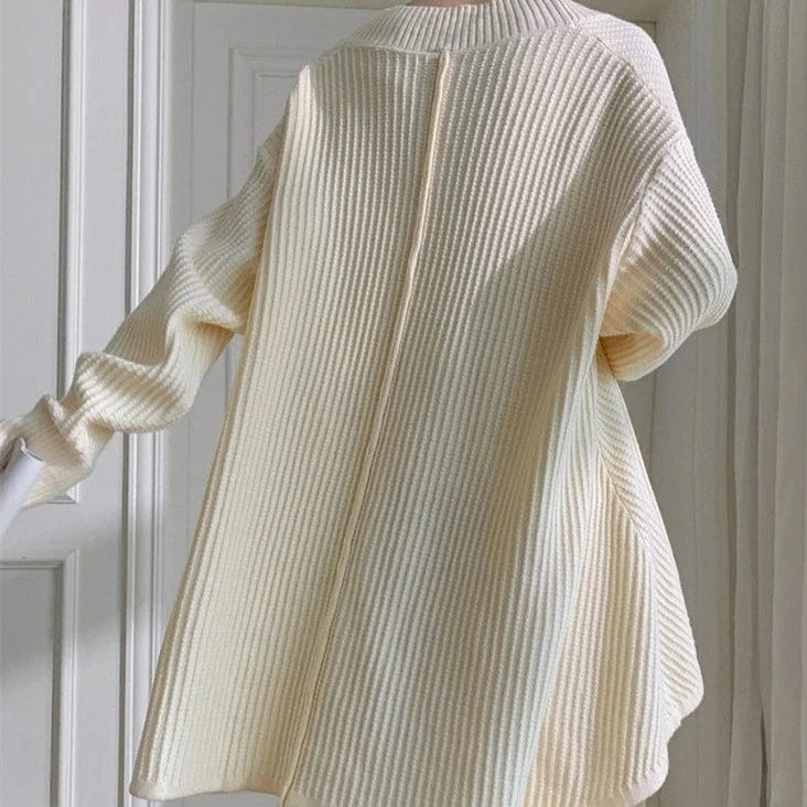 Kinky Cloth Large Size Knitted Cardigan Sweater