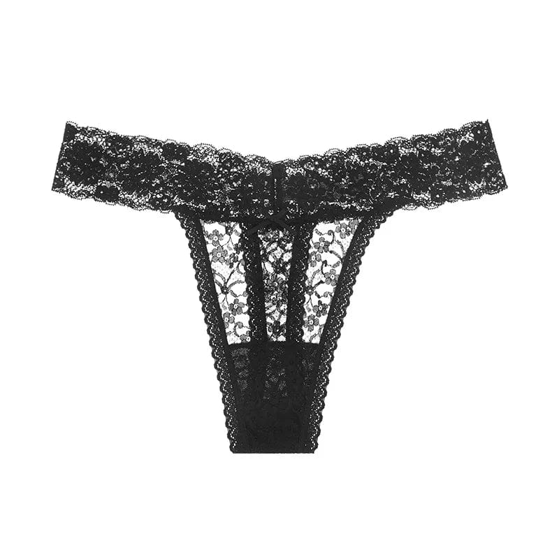 Kinky Cloth Black / S / 1pc Lingerie G String Lace Underwear