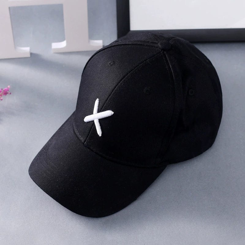 Kinky Cloth Black X Cap / S Mesh Lingerie Set