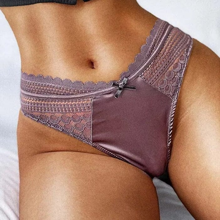 Kinky Cloth Seamless Lace Thong Panties