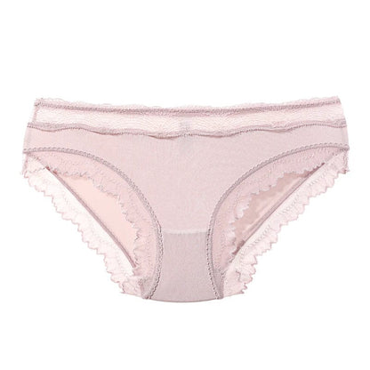 Kinky Cloth Pink / M / CHINA | 1pc Silky Lace Underwear