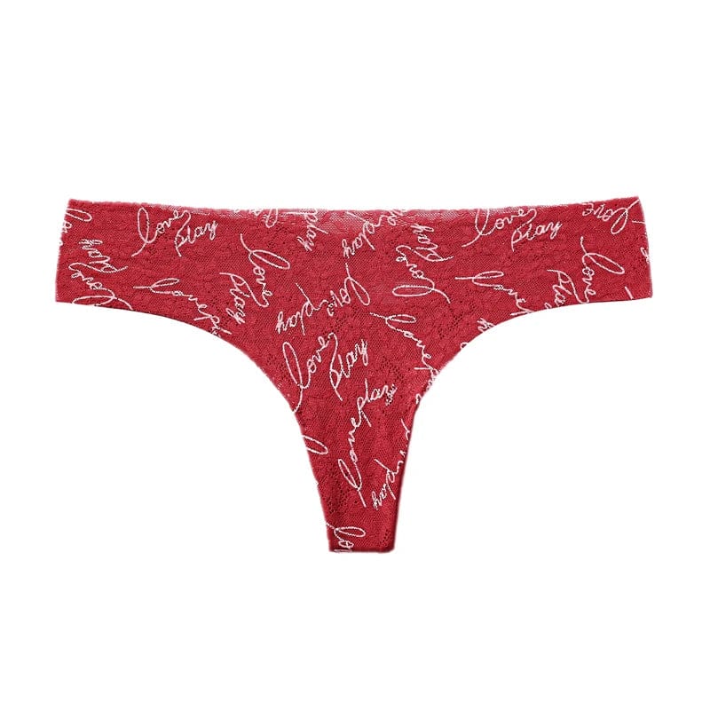 Kinky Cloth C / M / CHINA | 1pc Ultrathin Lace Thong Panties