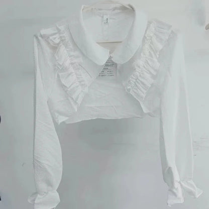 Kinky Cloth Only Cardigan / S White Lolita Mini Dress