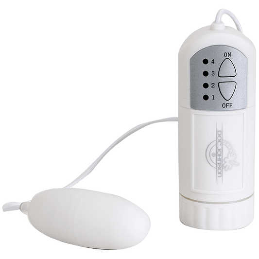 Doc Johnson Vibrators White Nights Controller with Bullet Vibrator