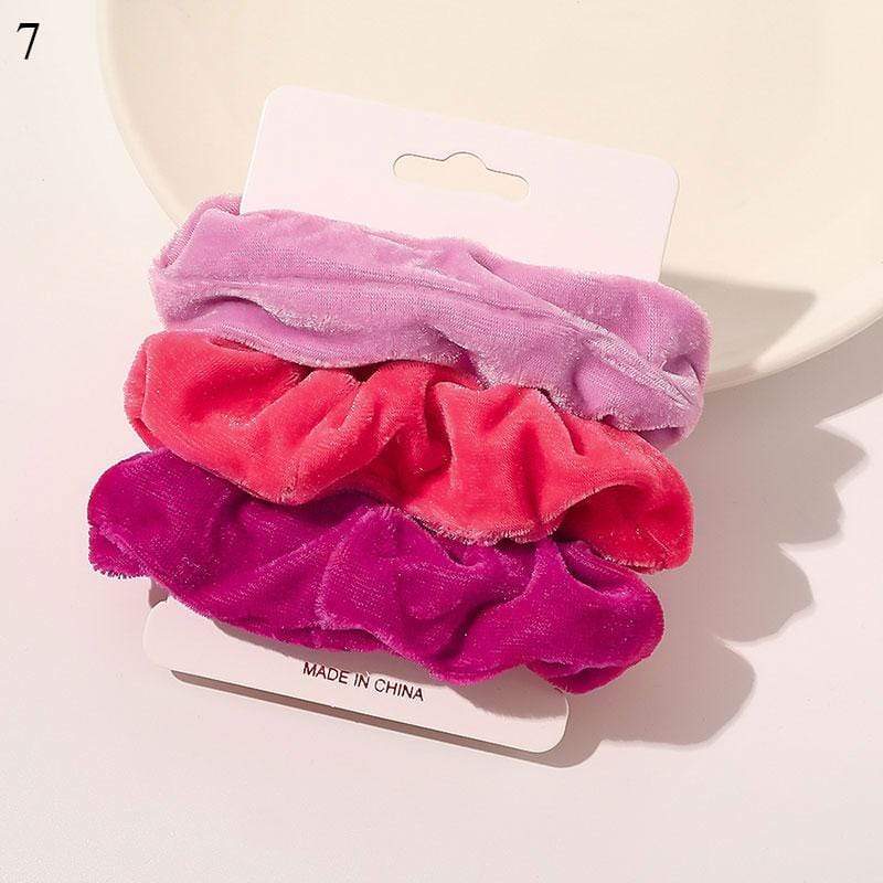Kinky Cloth 200000395 Shades of Pink - 1 1 Set Candy Color Hair Ties
