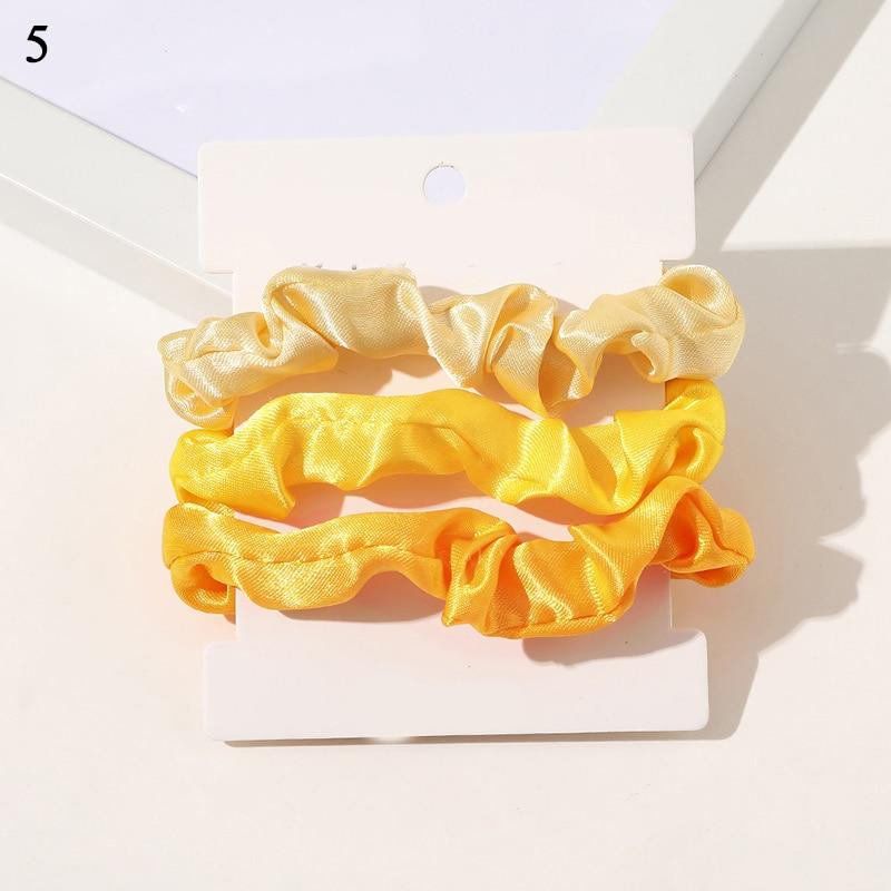 Kinky Cloth 200000395 Shades of Yellow 1 Set Candy Color Hair Ties