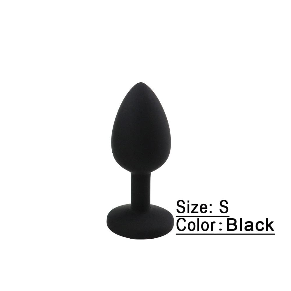 Kinky Cloth 1PC-Not vibrate-S 10 Frequency Butt Plug Vibrator