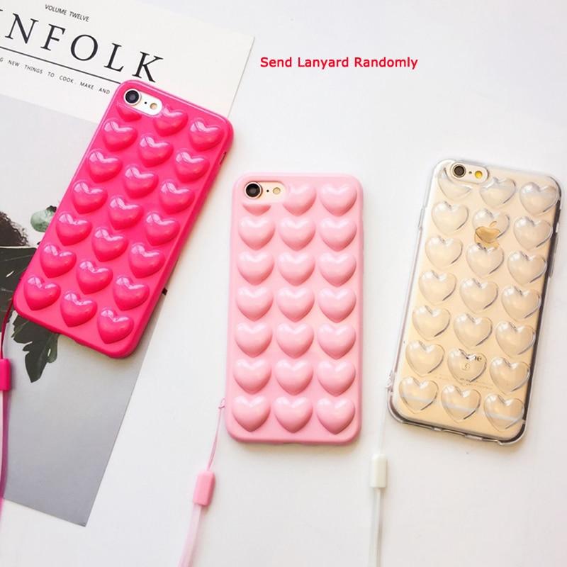 Kinky Cloth 380230 3D Love Heart Candy Phone Case