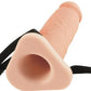 Pipedream Products Men's Toys 8 Inches Silicone Hollow Extension Beige