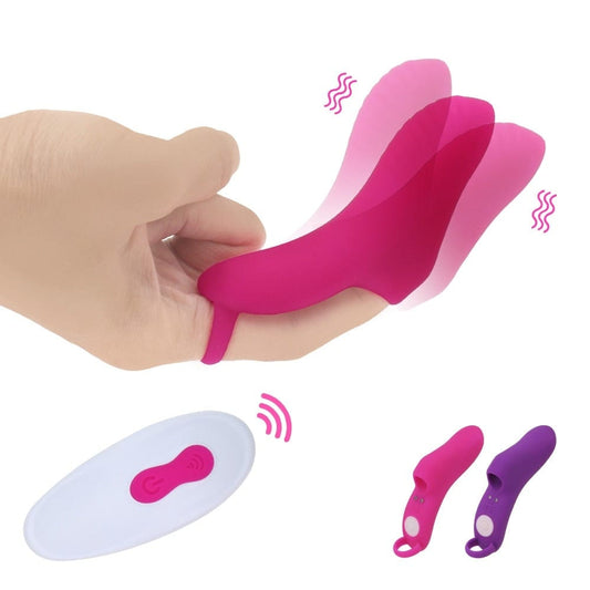 Kinky Cloth 9 Frequency Wireless Finger Vibrator