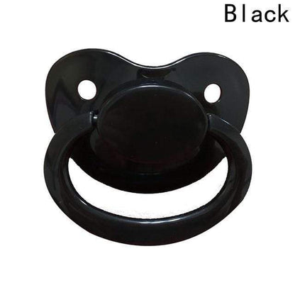 Kinky Cloth Black ABDL Adult Pacifier Binkie