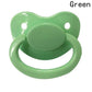 Kinky Cloth Green ABDL Adult Pacifier Binkie