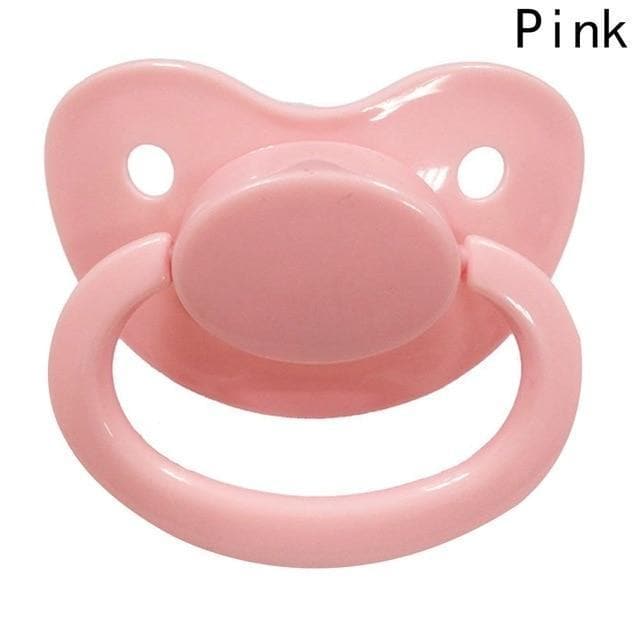 Kinky Cloth Pink ABDL Adult Pacifier Binkie