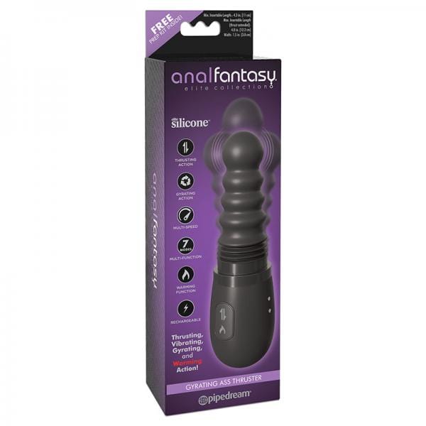 Pipedream Anal Toys Anal Fantasy Elite Gyrating Ass Thruster Black