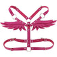 Kinky Cloth Harnesses rose Angel Wing Harness